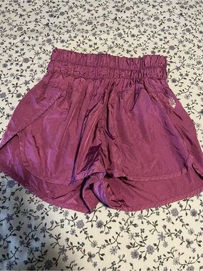 Free People High-Waist Purple Women’s Shorts